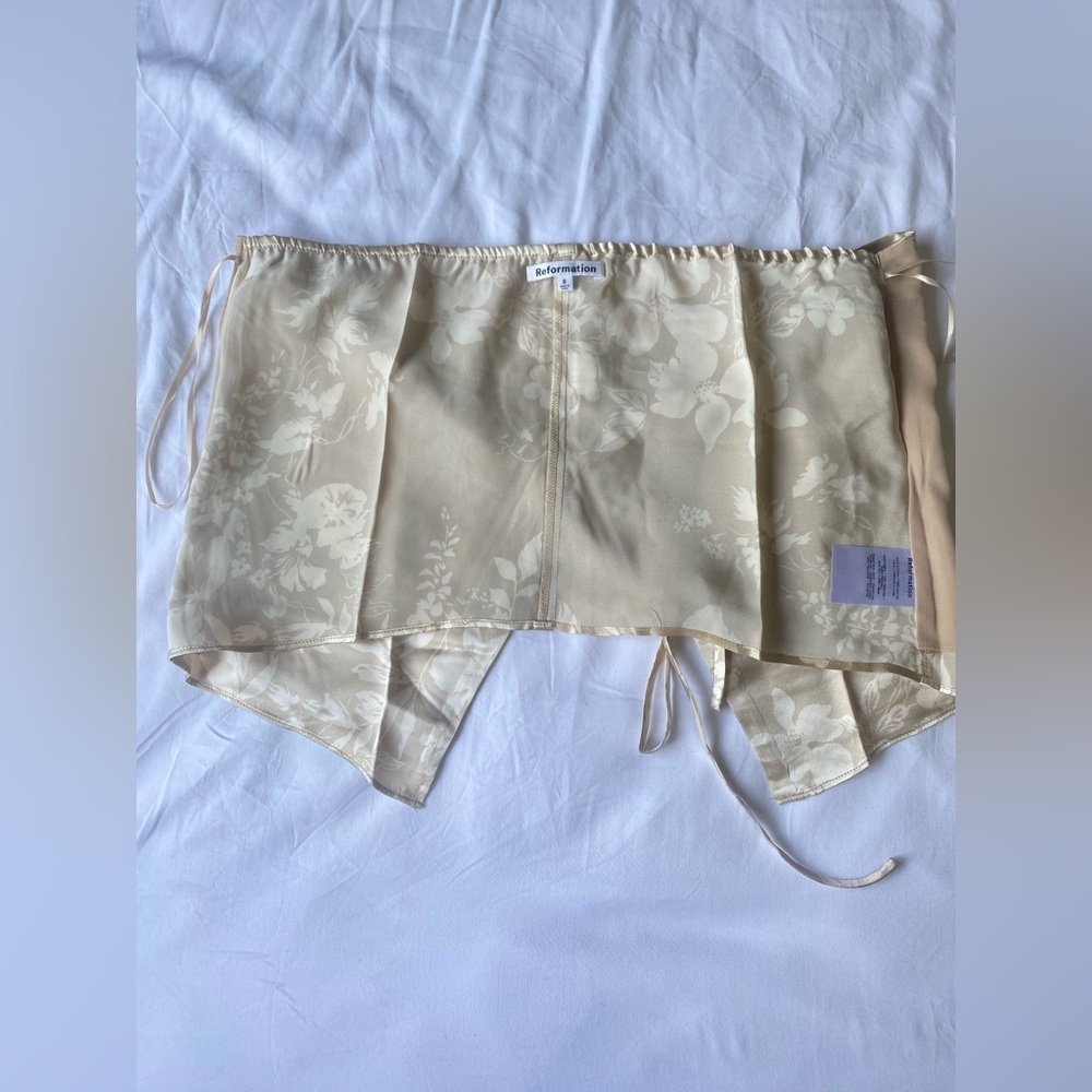 New Reformation Beba Silk Two Pieces Set - Picture 8 of 15